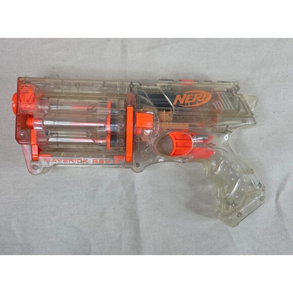 Ghost Ops Shadow ICS-6 & Maverick REV-6 Clear Blasters – Tested, No Darts - Picture 9 of 14